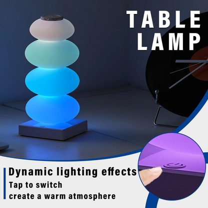 Slim RGB Nightstand Lamp with Touch Sensor