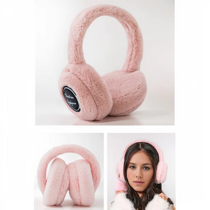Soft Fuzzy Wireless Earbuds with Bluetooth 5.2 - Hehif