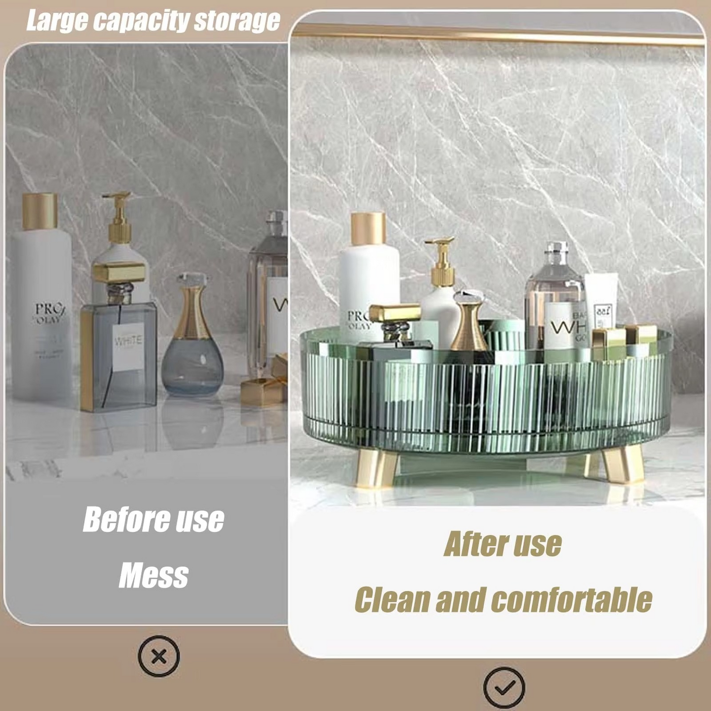 360 Spin Cosmetic Storage Case