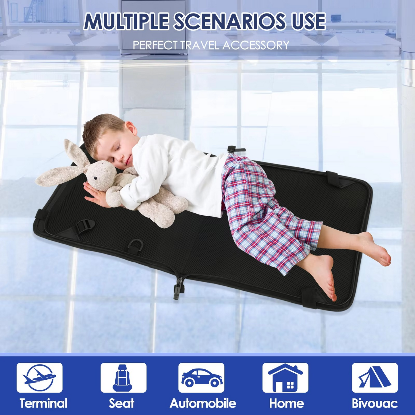Compact Folding Stroller Seat for Toddlers