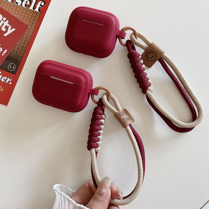 Durable AirPods Cover with Wrist Strap
