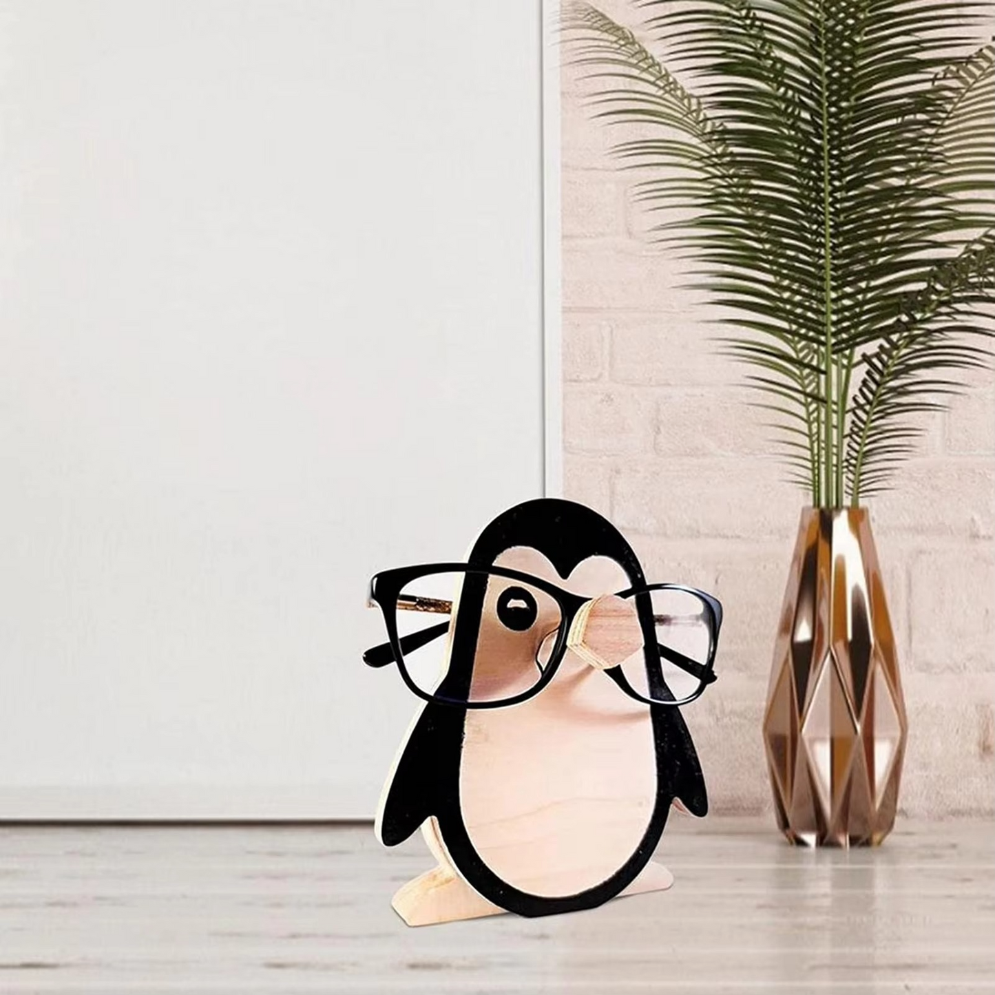Cute Pet Wooden Eyeglass Holder