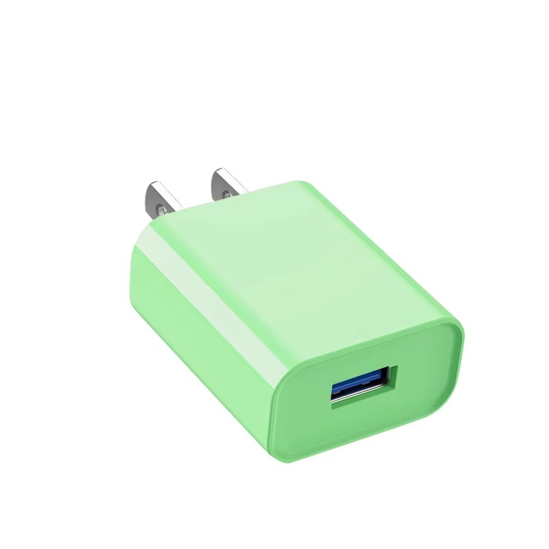 Compact Fast USB Wall Charger 5V 2A Phone Adapter