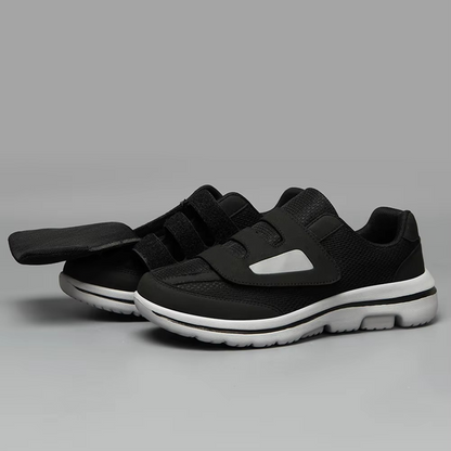 Comfy Wide Fit Walking Sneakers, Good Arch Support