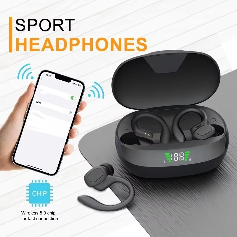 Wireless Sports Earbuds with Microphone and Stereo Sound