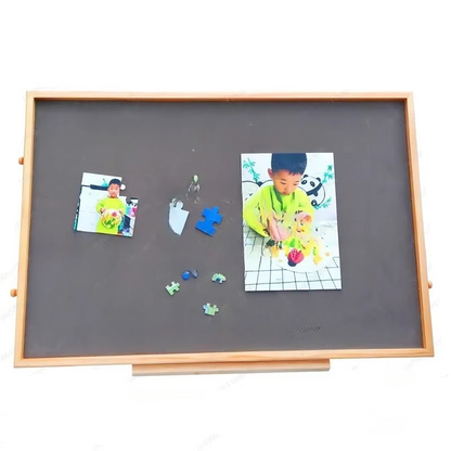 Large Jigsaw Puzzle Desk with Built-in Storage
