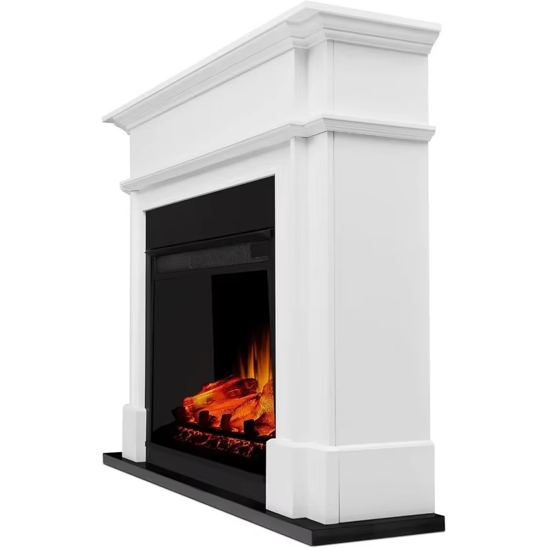 Large Wall Mounted Electric Fireplace with Heater