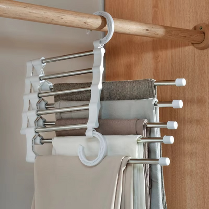 Space Saving 5-in-1 Closet Storage Hanger