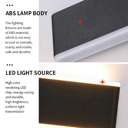 Flexible LED Sconce Light for Home and Garden