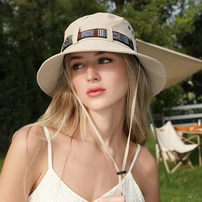 Colorful Summer Wide Brim Sun Hat