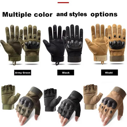 Rugged Tactical Gloves - Durable Outdoor Hand Protection