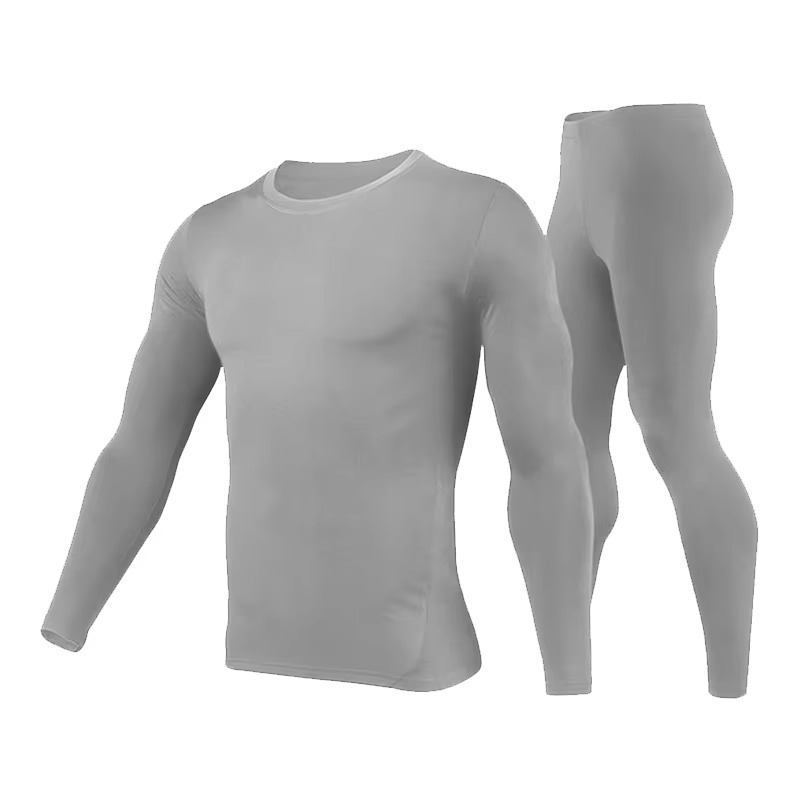 Warm Thermal Underwear Set for Men Base Layer Top Bottom