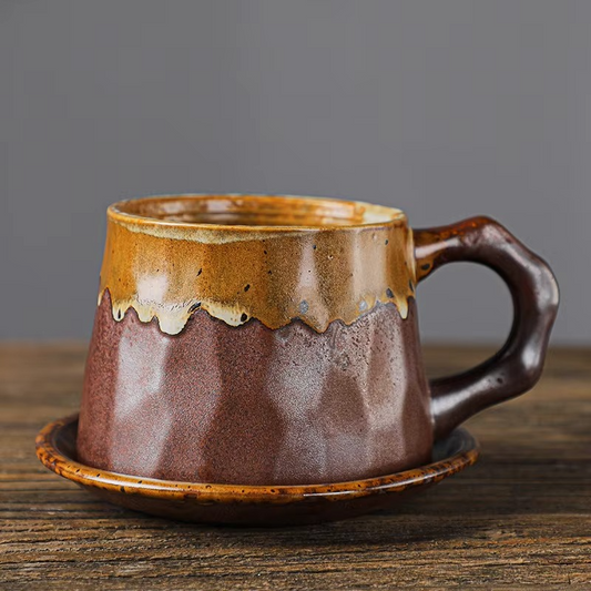 Unique Artisan Ceramic Mug Set 10oz - Hehif