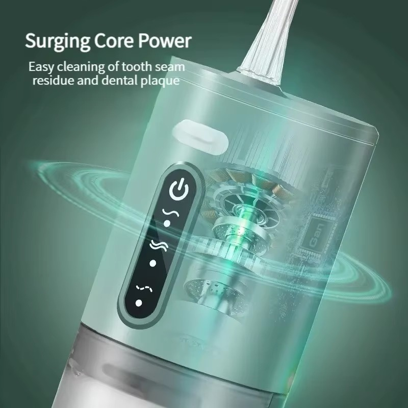 Compact Rechargeable Water Flosser Oral Cleaner