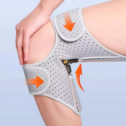 Flexible Knee Support Wrap with Enhanced Stability Springs