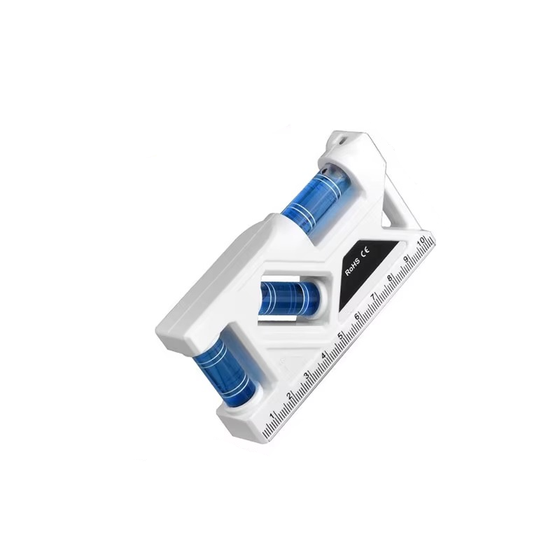 Compact Magnetic Torpedo Level with Protractor