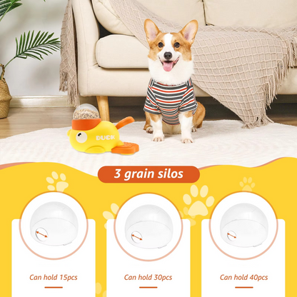 Fun Dog Puzzle Feeder Toy and Treat Dispenser