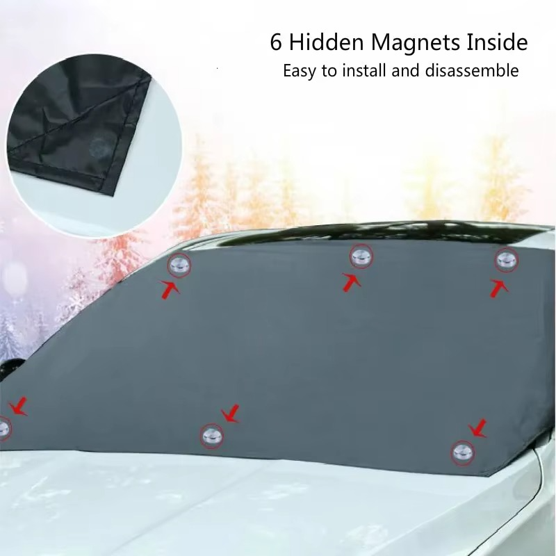 Universal Car Windshield Sunshade and Snow Guard