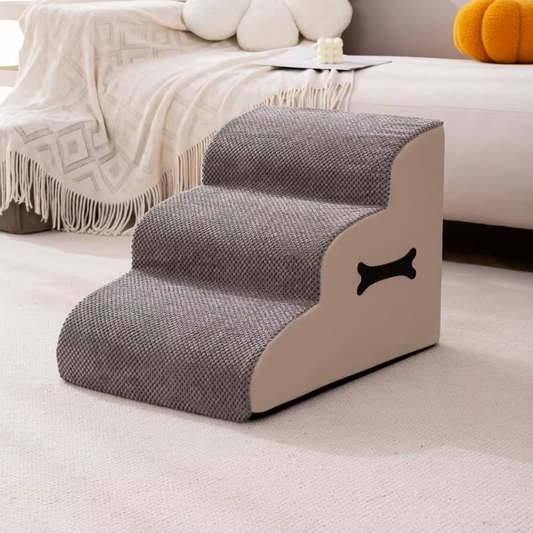 Pet Friendly Folding Dog Steps for Bed and Sofa - Hehif