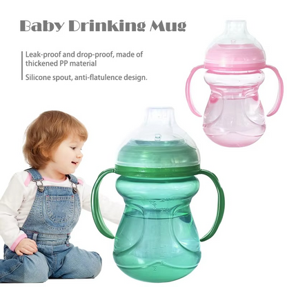 Spill-Proof Sippy Cup with Comfort Grip Handles