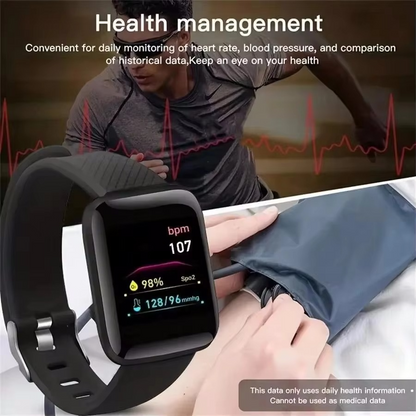 Wireless Fitness Tracker with Music and Step Counter