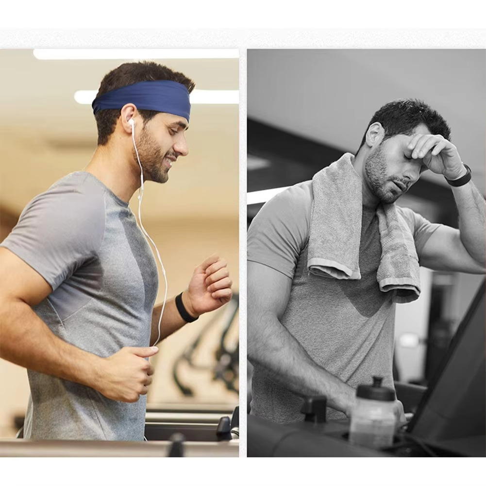 Moisture Wicking Athletic Sport Headband for Men Women