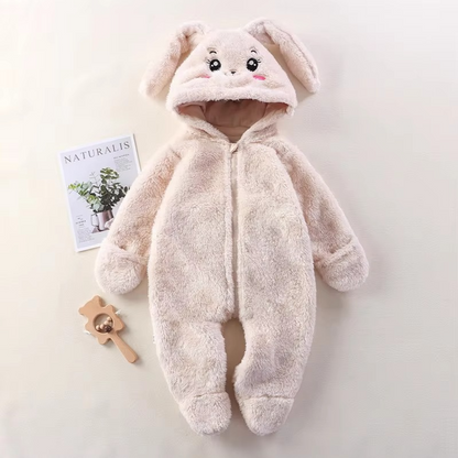 Warm Cute Baby Onesie for Cold Weather