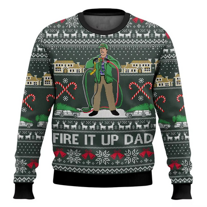 Fun Holiday 3D Graphic Sweater for Men and Women