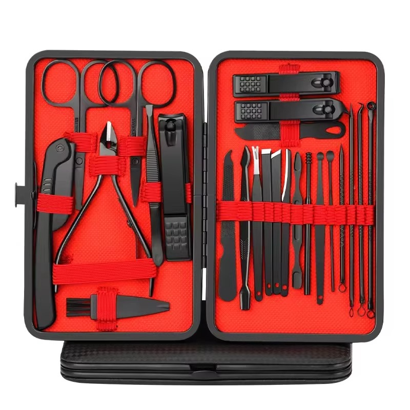Complete Stainless Steel Nail Care Kit - Hehif