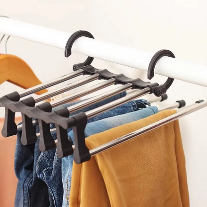 Space Saving 5-in-1 Closet Storage Hanger