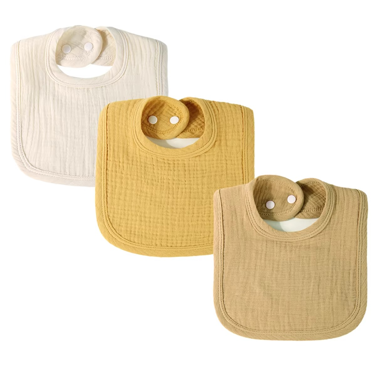 Gentle Cotton Baby Drool Bib