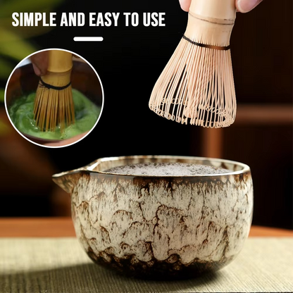 Traditional Green Tea Ceremony Set with Accessories