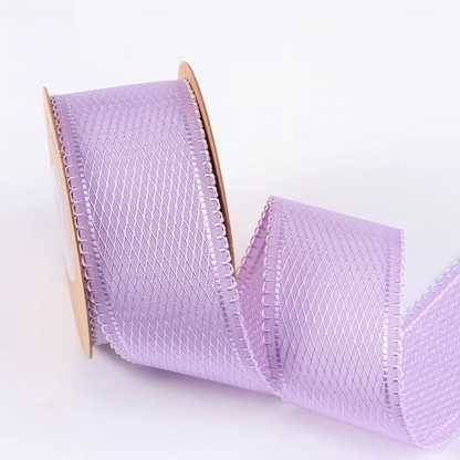 Curly Edge Satin Ribbon for Hair and Crafts