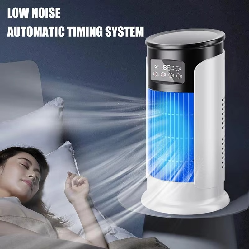 Compact AC Fan with Timer and Small Water Tank