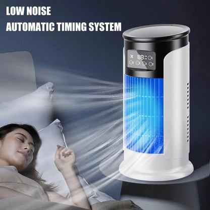 Compact AC Fan with Timer and Small Water Tank