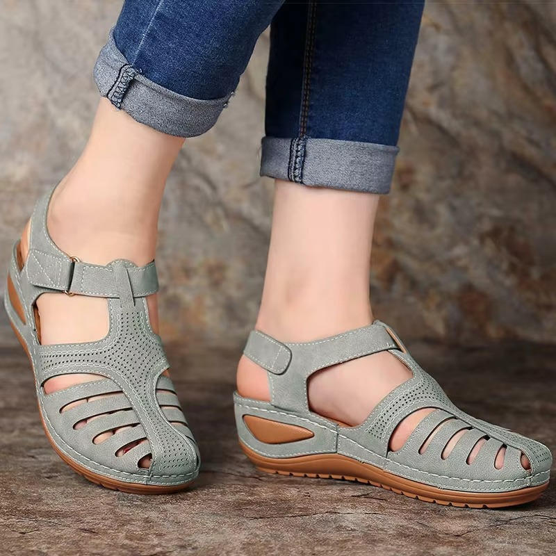 Comfortable Heeled Summer Sandals for Women