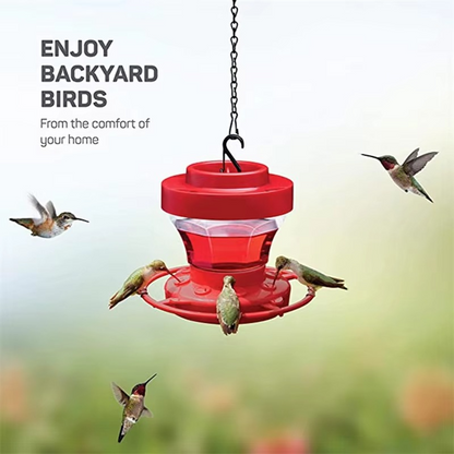 Easy Clean Bird Feeder with 8 Ant Proof Ports