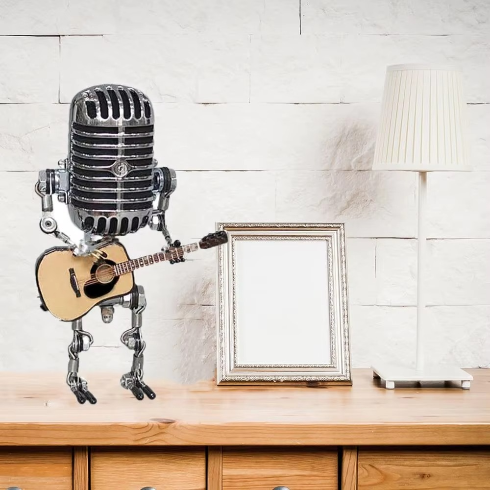 Unique Robot Table Lamp – Cool LED Desk Light