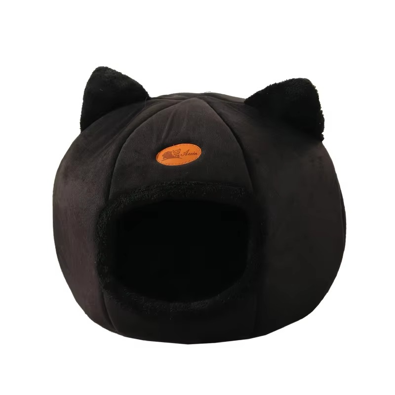 Warm Fleece Pet Bed for Cats and Small Dogs - Hehif