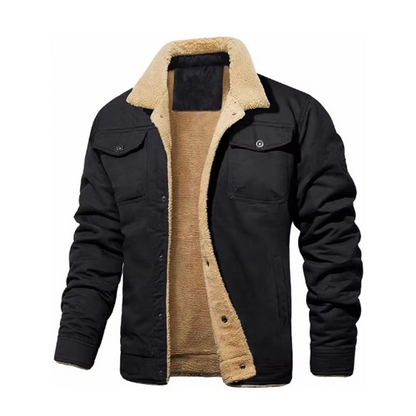 Men's Classic Padded Coat - Waterproof, Warm, Everyday Wear