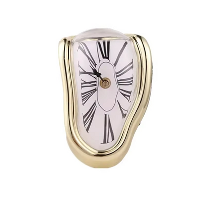 Unique Melted Wall Clock - Modern Art Home Decor
