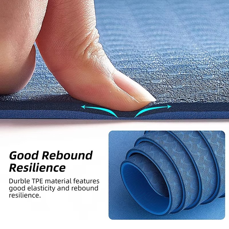 Premium Non Slip Yoga Mat for Fitness and Pilates Exercises
