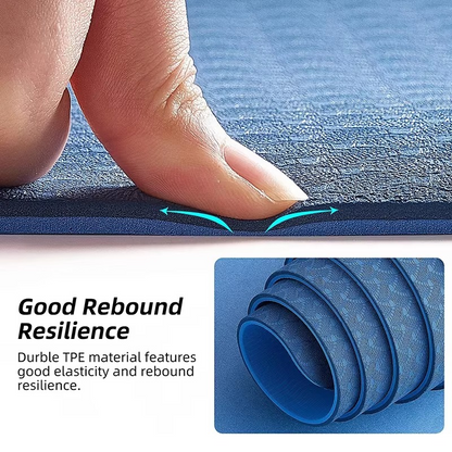 Premium Non Slip Yoga Mat for Fitness and Pilates Exercises