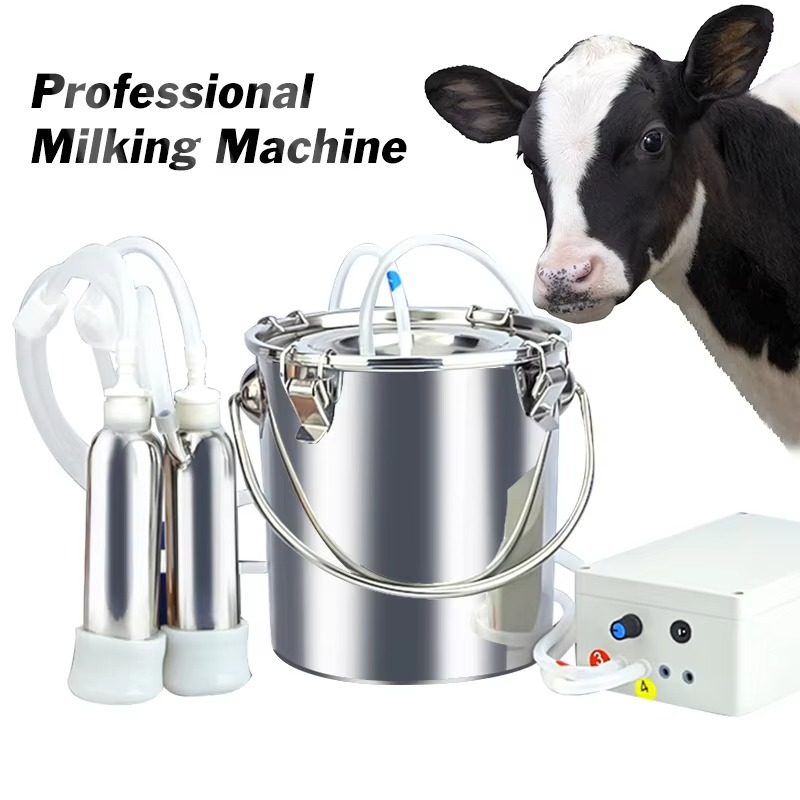 Automatic Farm Milker with Strong Vacuum Pump