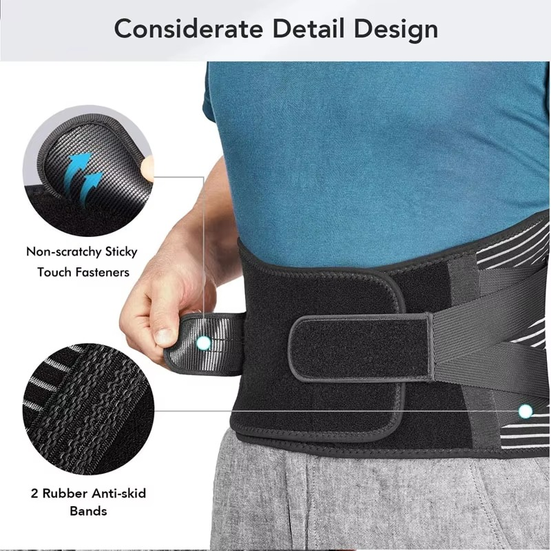 Comfortable Back Pain Relief Belt, Ventilated Lumbar Support