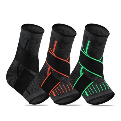 Breathable Sports Ankle Support Wrap for Fitness and Exercise - Hehif