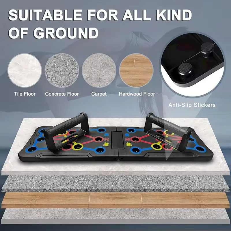 Compact Collapsible Home Gym Push Up Trainer
