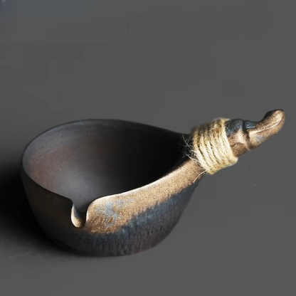 Classic Ceramic Tea Cup with Handle