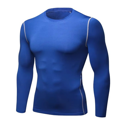 Men's Fit Moisture Wicking Sports Baselayer Top