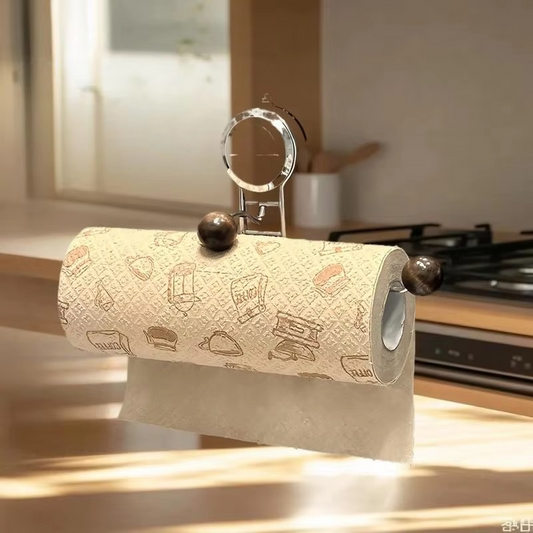 Adhesive Mount Metal Paper Towel and Tissue Dispenser - Hehif